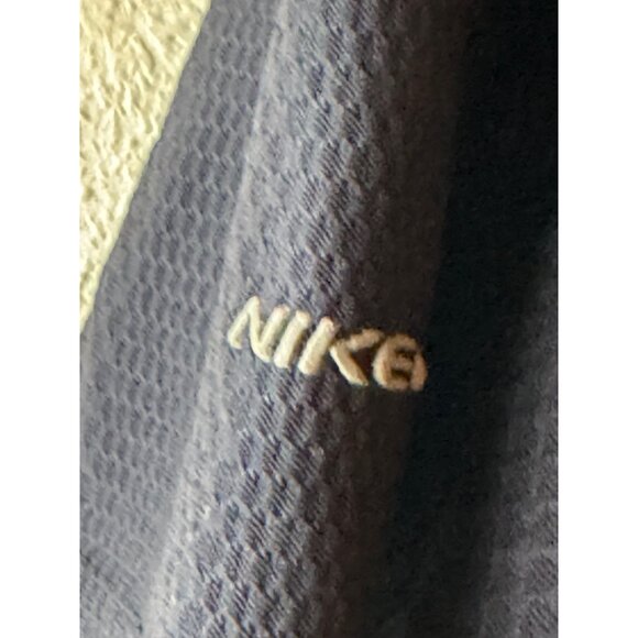 Nike Dri-FIT Men's Navy Blue Short Sleeve Cycling Jersey M shirt 1/4 zip READ - Picture 7 of 8